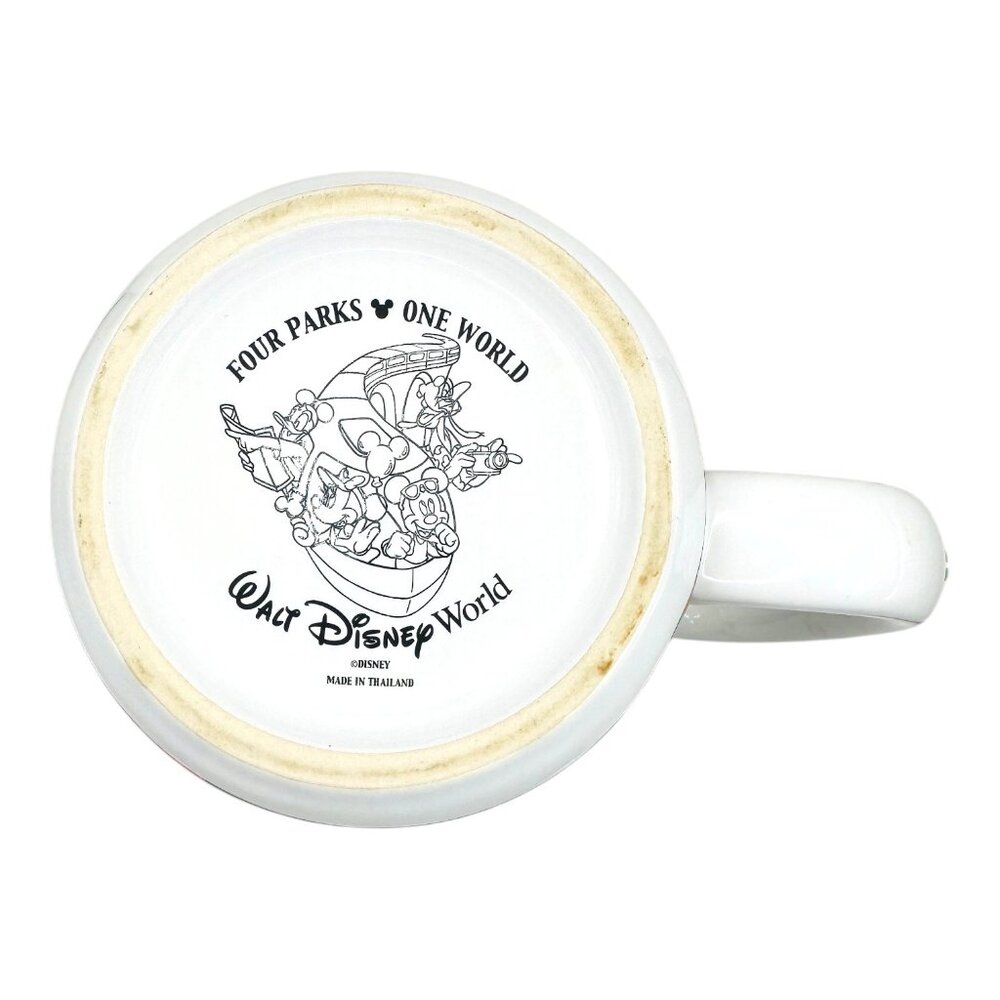 Disney Parks Mug Four Parks One World Characters 3D Granndma Ceramic Exclusive - Picture 9 of 9